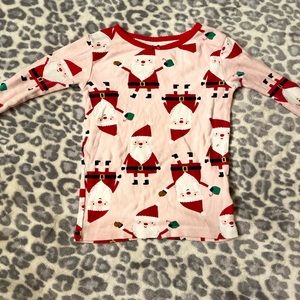 Santa pj top